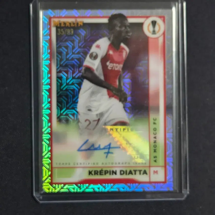 [BUNJANG] Topps Crepito Diatta 99-Limited Auto Card / [스포츠 카드]Topps 크레팽 디아타 99한정 오토