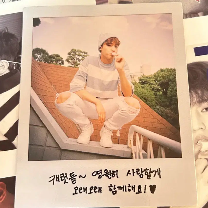 [SOLD OUT] 세븐틴 민규 러브레터 리패키지 폴라로이드