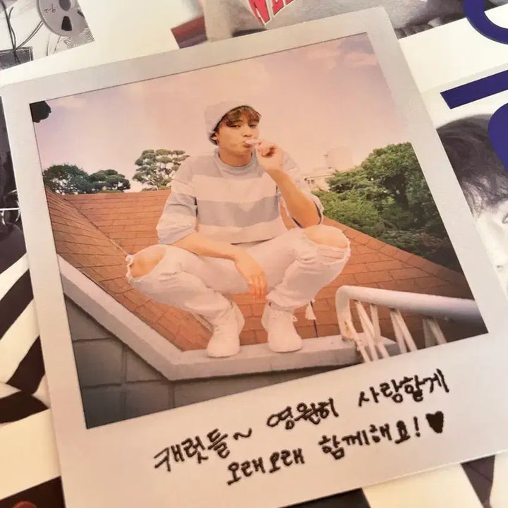 [SOLD OUT] 세븐틴 민규 러브레터 리패키지 폴라로이드