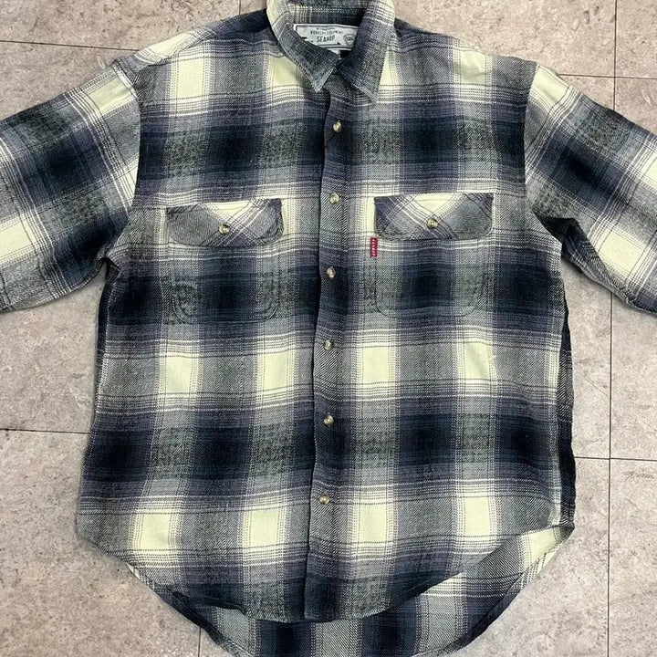 [BUNJANG] Seahop Pocket Checkered Shirt / 빈티지 Seahop 포켓 체크 셔츠 