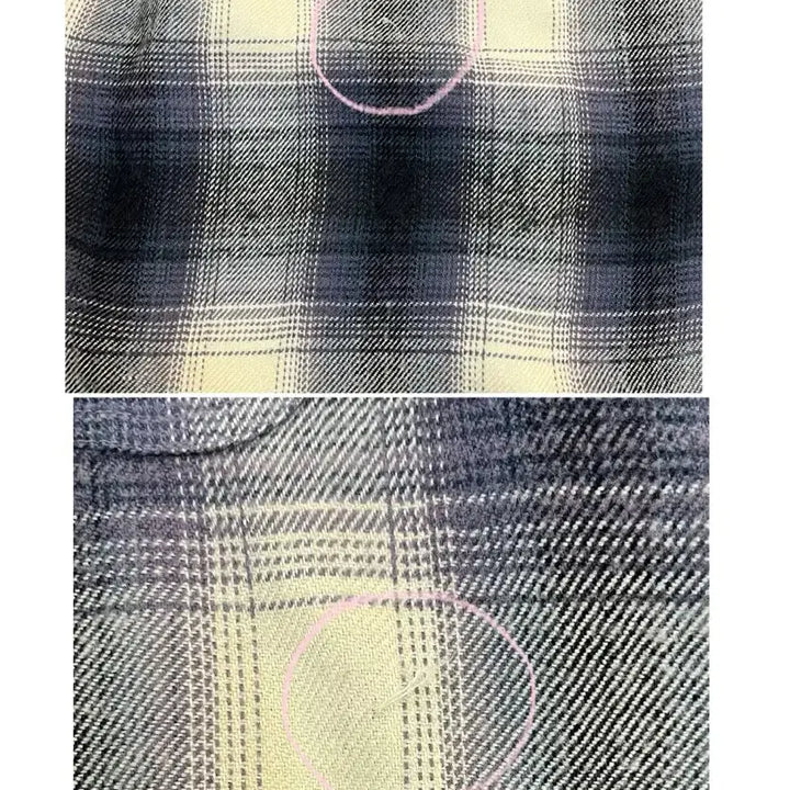 [BUNJANG] Seahop Pocket Checkered Shirt / 빈티지 Seahop 포켓 체크 셔츠 