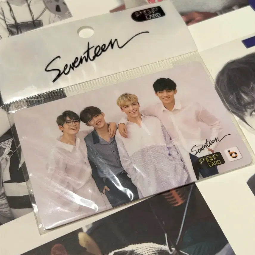 [SOLD OUT] 미개봉) 세븐틴 팝카드 힙합팀