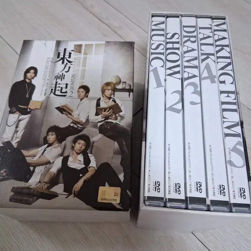 [BUNJANG] TVXQ All About DVD Set (Season 2) / 동방신기 올어바웃 DVD세트(시즌2)