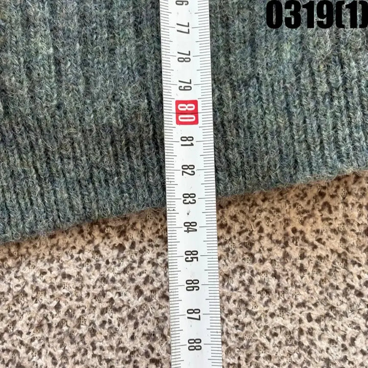 [SOLD OUT] 유니클로 롱 가디건 그린 여성용 S