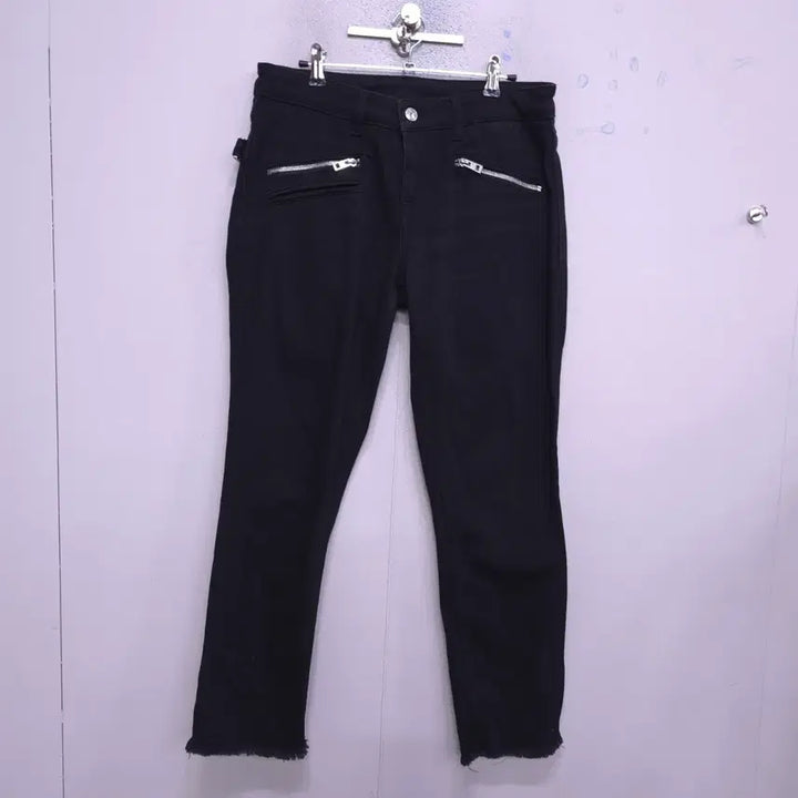 [SOLD OUT] 쟈딕앤볼테르) 여성 아바 프레이드 블랙진-28