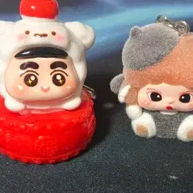 [BUNJANG] Character Figure Keyring Collection: Crayon Shin-chan, Hello Kitty, Doraemon / 캐릭터 피규어키링 모음 짱구 키티 도라에몽 등등