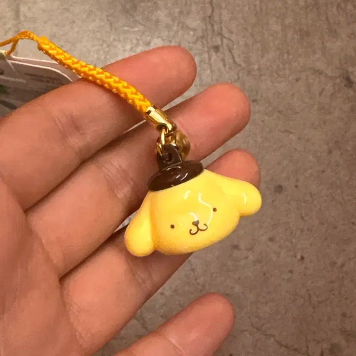 [BUNJANG] Sanrio Pompompurin Bell Charm Strap (Japan Authentic) / 폼폼푸린 방울 키링 일본 정품 굿즈 산리오 스트랩