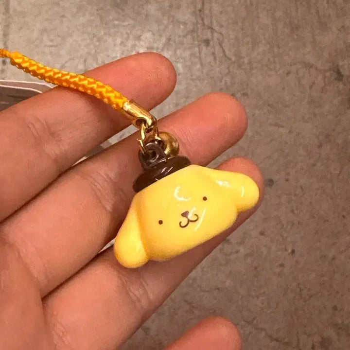 [BUNJANG] Sanrio Pompompurin Bell Charm Strap (Japan Authentic) / 폼폼푸린 방울 키링 일본 정품 굿즈 산리오 스트랩