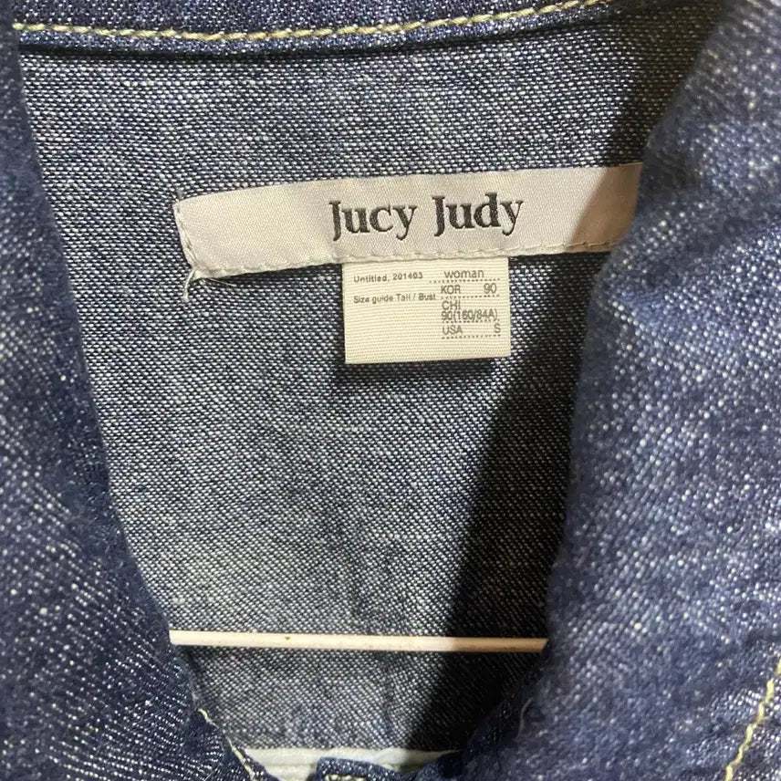 [BUNJANG] Juicy Judy Denim Long Dress / 쥬시쥬디 데님 원피스