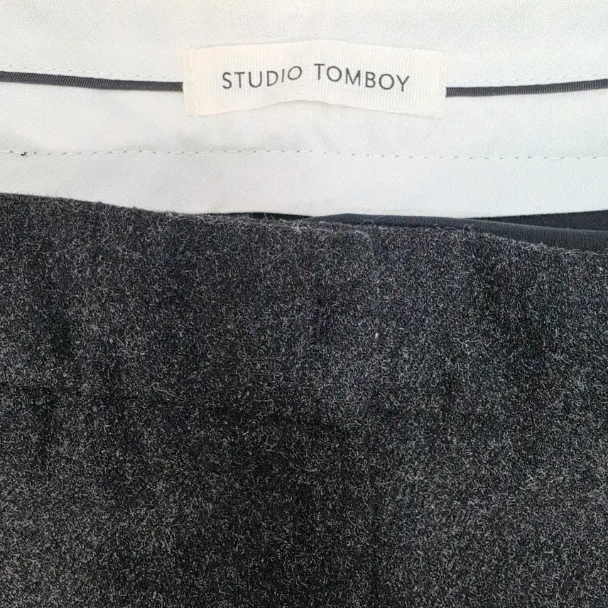 [BUNJANG] Studio Tomboy Wide Pants Slacks (Size 28) / 스튜디오 톰보이 와이드 팬츠 바지 슬랙스 28사이즈 새상품급