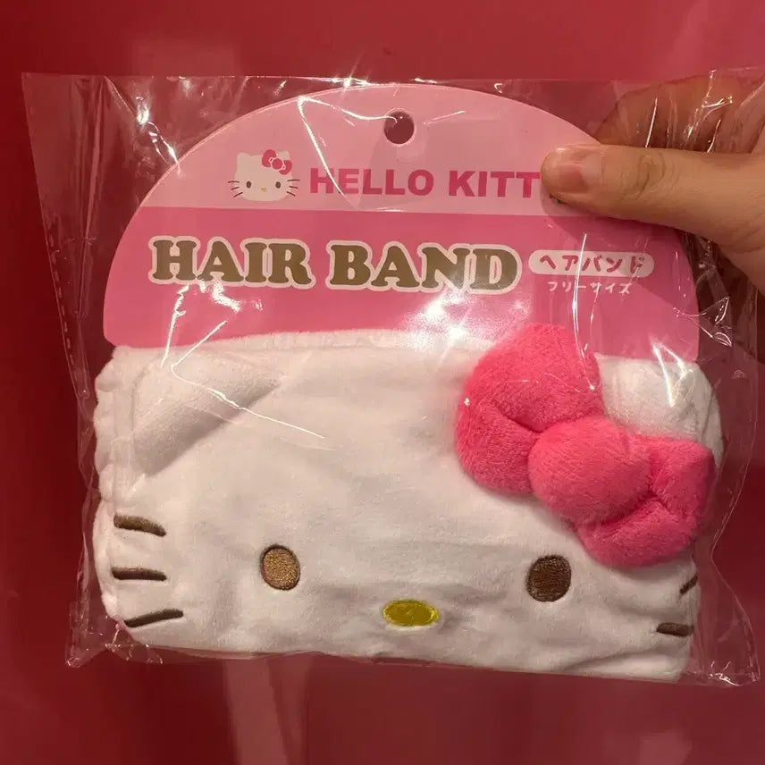 [BUNJANG] Sanrio Hello Kitty Hairband Cosplay Accessory / (일본 정품) 미개봉 산리오 헬로키티 헤어밴드 코스프레 굿즈