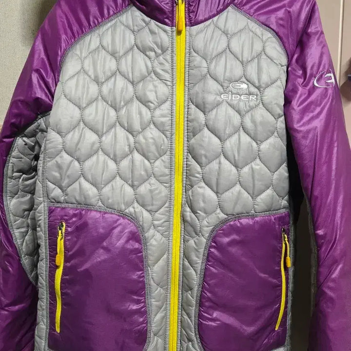 [BUNJANG] Aider Lightweight Quilted Padding Jacket / 아이더 경량 퀼팅 패딩 자켓 퍼플/그레이