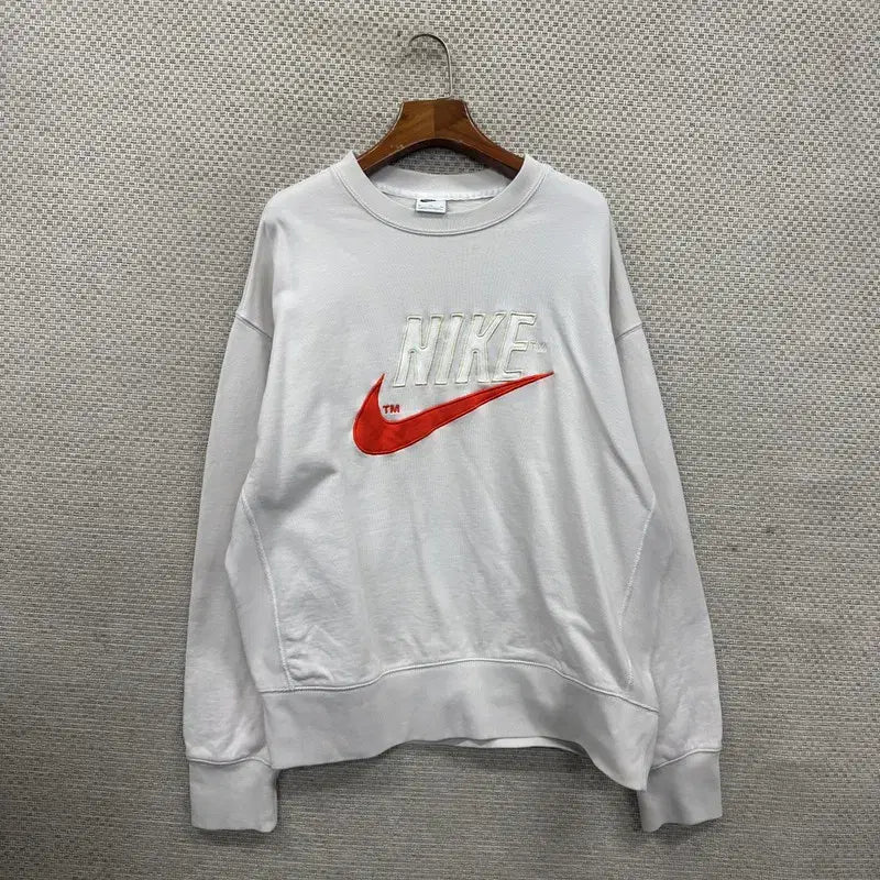 [BUNJANG] Nike Casual Big Logo Sweatshirt Men&
