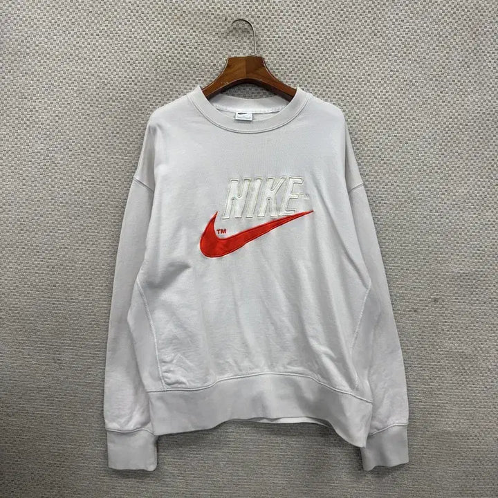 [BUNJANG] Nike Casual Big Logo Sweatshirt Men&