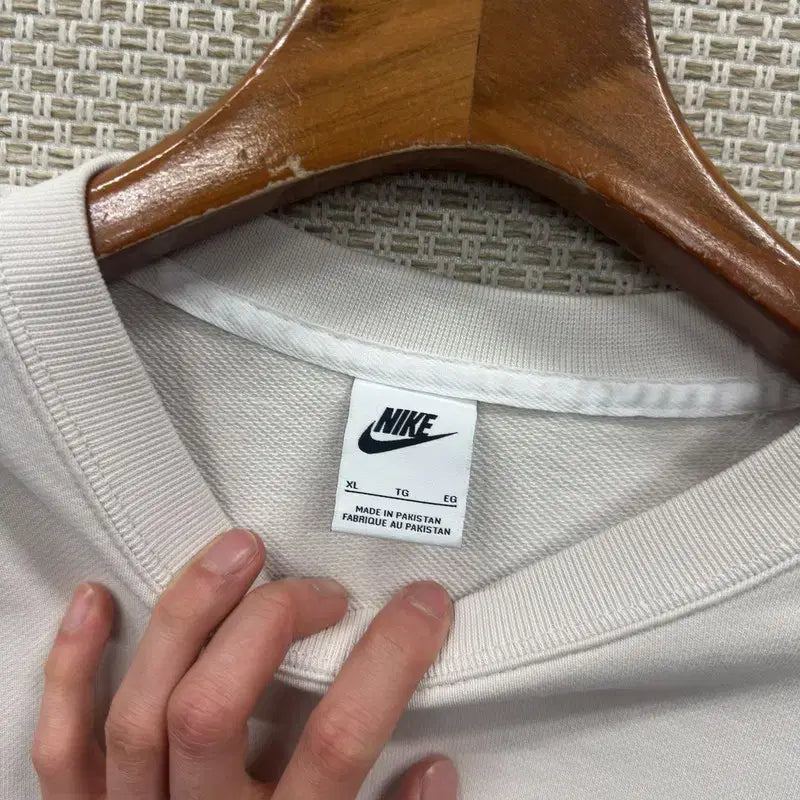 [BUNJANG] Nike Casual Big Logo Sweatshirt Men&