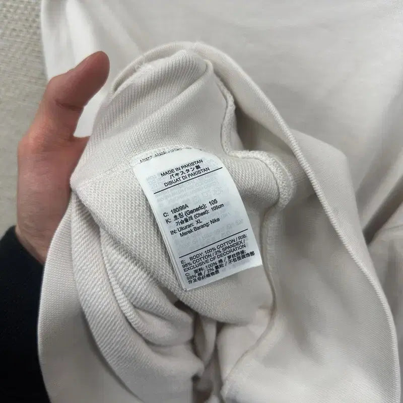 [BUNJANG] Nike Casual Big Logo Sweatshirt Men&