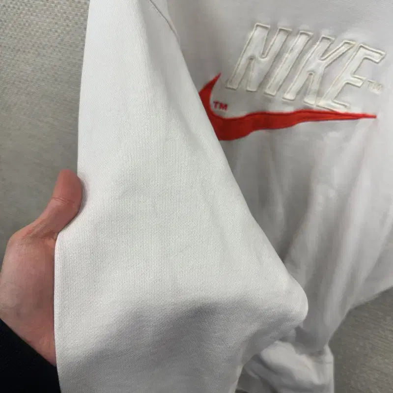 [BUNJANG] Nike Casual Big Logo Sweatshirt Men&