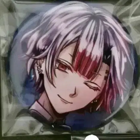 [BUNJANG] Akuneko Demon Butler and Black Cat Amon Can Badge / 아쿠네코 악마집사와 검은고양이 아몬 캔뱃지