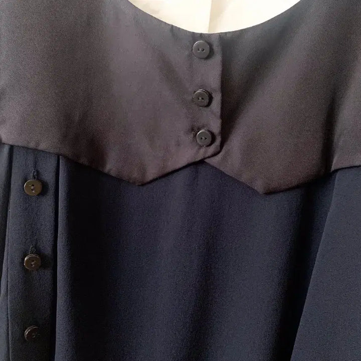 [SOLD OUT] KUHO 구호 실크 레이어드 드레이프 슬립 원피스