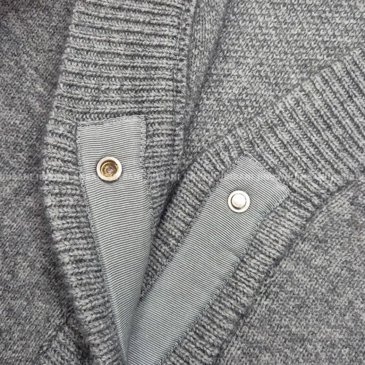 [BUNJANG] Hilton Deep Red Knit Cardigan / <레드> 힐튼 니트 가디건