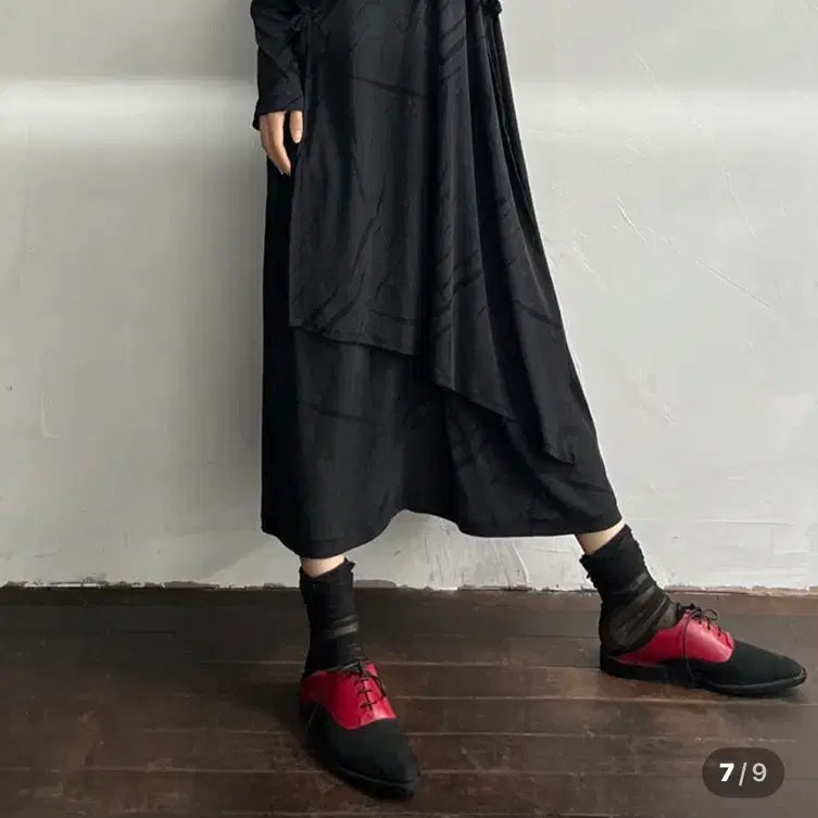 [BUNJANG] Oriental Vintage Black Dress / 오리엔탈 빈티지 블랙 원피스 동양풍