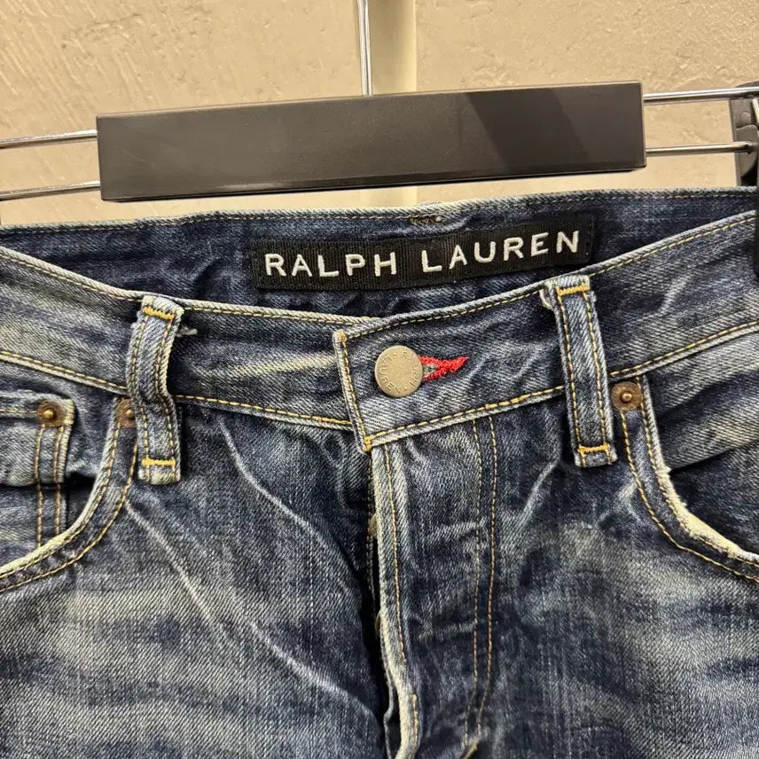 [BUNJANG] Ralph Lauren Washed Denim Jeans / 랄프로렌 블랙라벨 워싱 데님 32/30