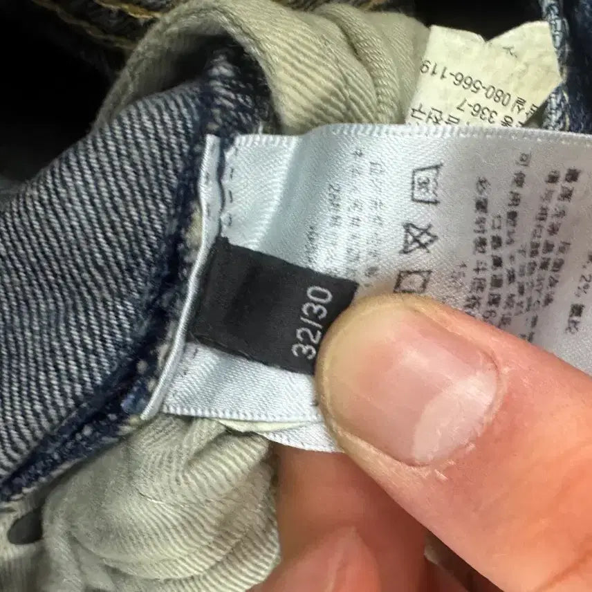 [BUNJANG] Ralph Lauren Washed Denim Jeans / 랄프로렌 블랙라벨 워싱 데님 32/30