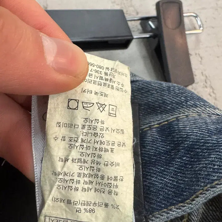 [BUNJANG] Ralph Lauren Washed Denim Jeans / 랄프로렌 블랙라벨 워싱 데님 32/30