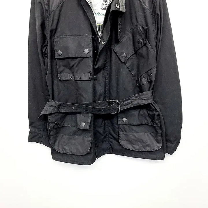 [BUNJANG] Barbour Icons International 125th Anniversary Wax Jacket / [한정판/L] 바버 125주년 아이콘스 인터내셔널 왁스 자켓 (블랙)