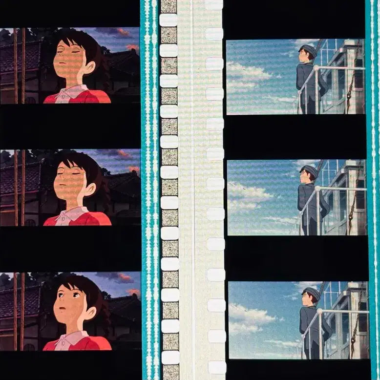 [BUNJANG] Ghibli From Up on Poppy Hill Film Cut Set / 코쿠리코 언덕에서 필름컷 4매 / 영화 필름 / 지브리
