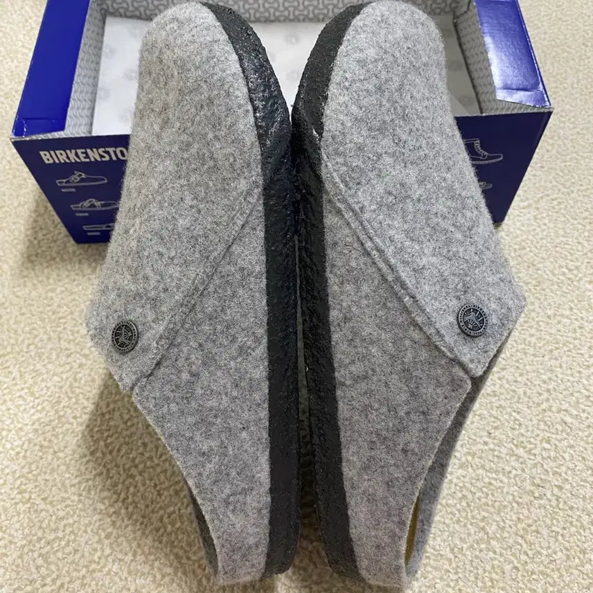 [BUNJANG] Birkenstock Zermatt Gray Regular Slippers / [265] 버켄스탁 체르마트 그레이 레귤러