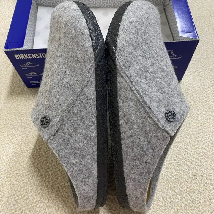 [BUNJANG] Birkenstock Zermatt Gray Regular Slippers / [265] 버켄스탁 체르마트 그레이 레귤러