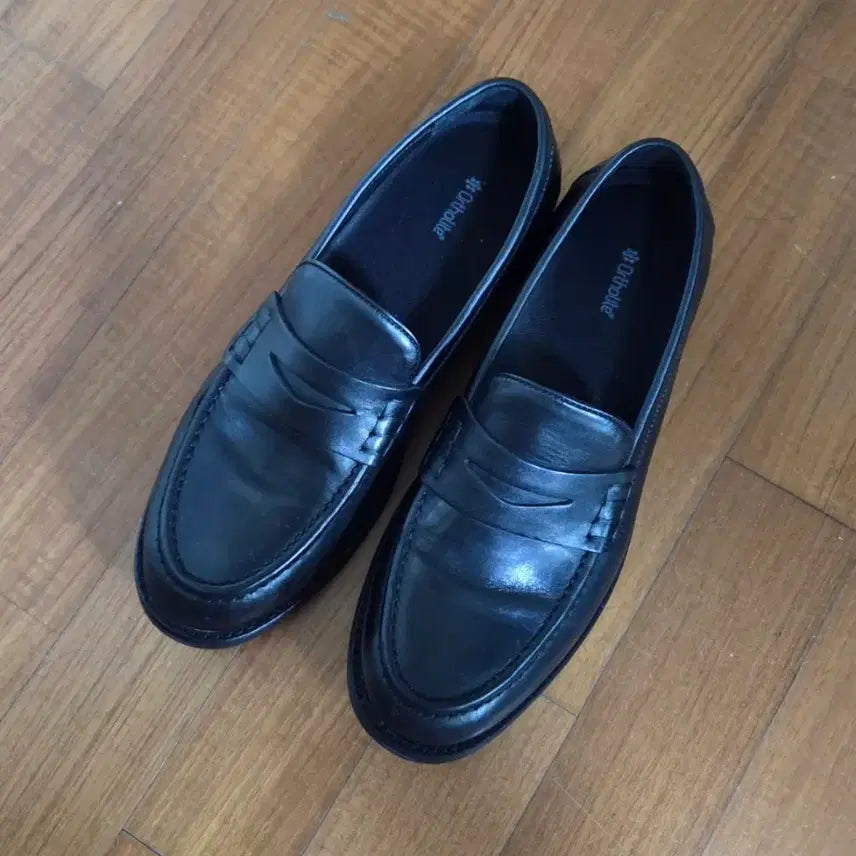 [BUNJANG] Lost Garden Officer Loafer Black Shoes / 로스트가든 유니폼 오피서 로퍼 270(42)