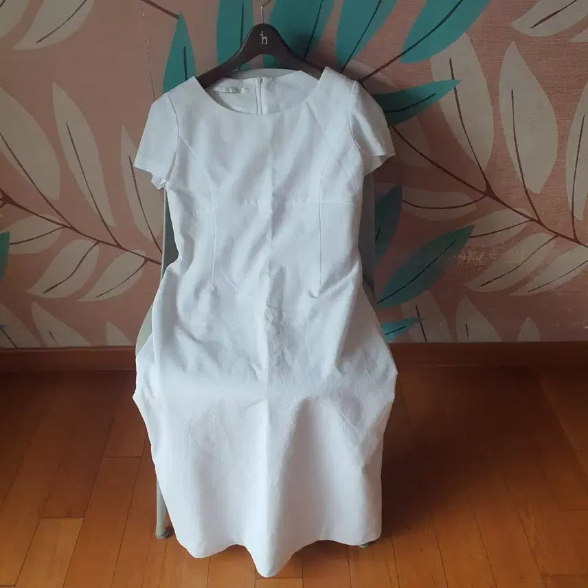 [BUNJANG] White Midi Dress / 화이트 원피스 XS  /  S