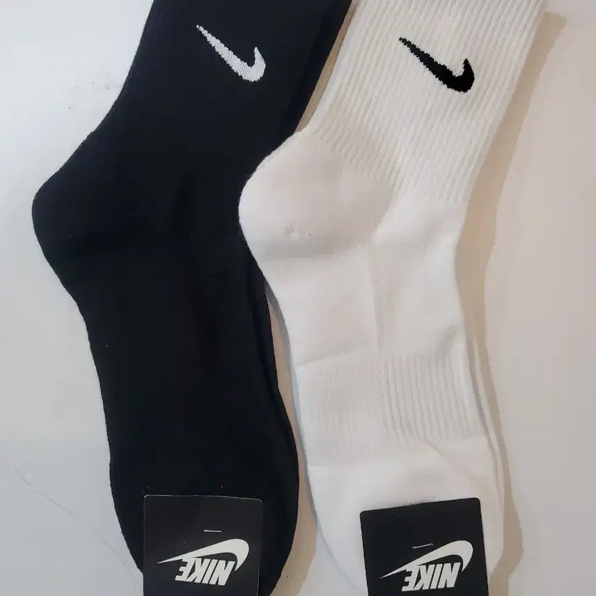 [BUNJANG] Nike Seamless Mid-Crew Running Socks (10 Pairs) / 나이키 무봉제 러닝 중목 양말 남.여공용  10켤레