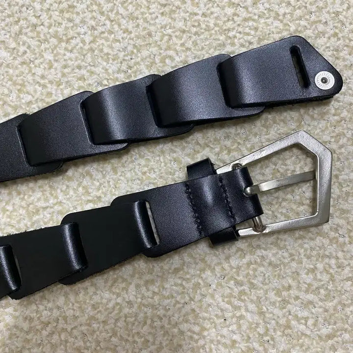 [BUNJANG] aieul P Link Belt Black / 아이엘 aieul P Link 벨트 블랙
