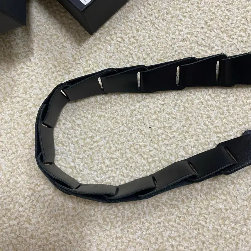 [BUNJANG] aieul P Link Belt Black / 아이엘 aieul P Link 벨트 블랙