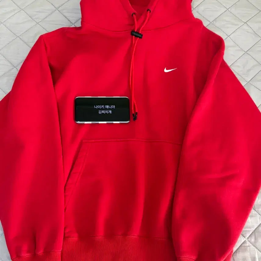 [BUNJANG] NikeLab Collection Hoodie Red / 나이키랩 컬렉션 후드 레드