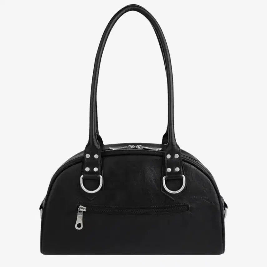 [BUNJANG] Iuga Marcaras Studded Leather Bowling Bag / 이우가마카라스 스터드 레더 볼링 백 블랙 판매