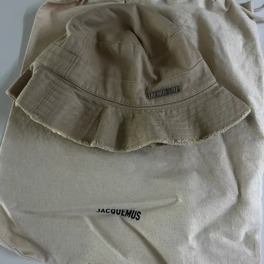 [BUNJANG] Jacquemus Bucket Hat Beige Size 60 / 자크뮈스 버킷햇 베이지 60 사이즈