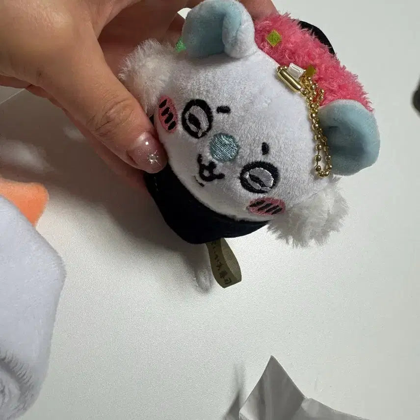 [BUNJANG] Momonga Sushi Doll Keyring / 모몽가 스시 인형 키링