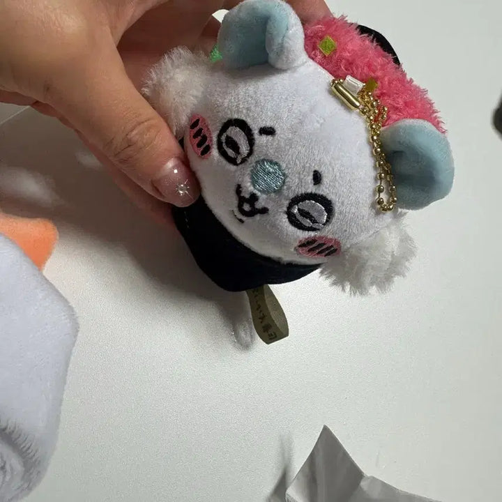 [BUNJANG] Momonga Sushi Doll Keyring / 모몽가 스시 인형 키링