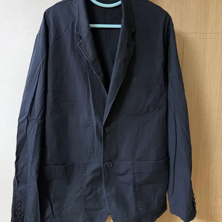 [SOLD OUT] 유니클로 네이비 면 자켓