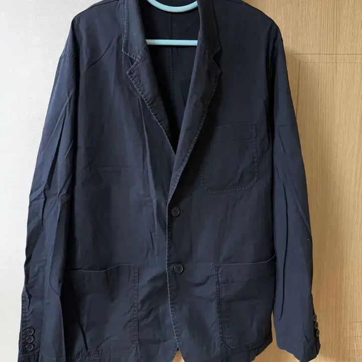 [SOLD OUT] 유니클로 네이비 면 자켓