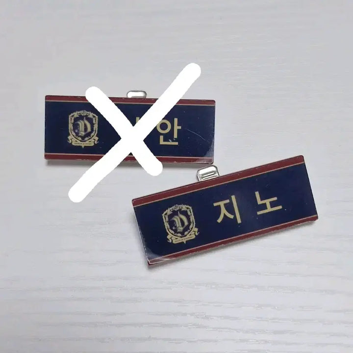 [BUNJANG] ENHYPEN Dark Moon Deselis Name Tag IAN / 엔하이픈 롯데월드 다크문 드셀리스 명찰 지노 이안