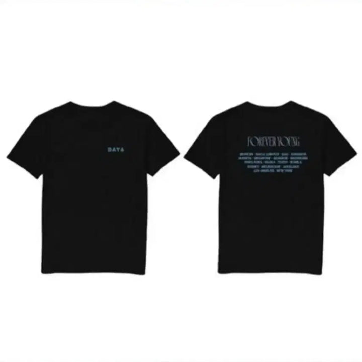 [BUNJANG] Day6 [Forever Young] Overseas Tour T-shirt / 데이식스 데이식스해투 포에버영 해외투어 엠디 티셔츠 반팔 Tshirt