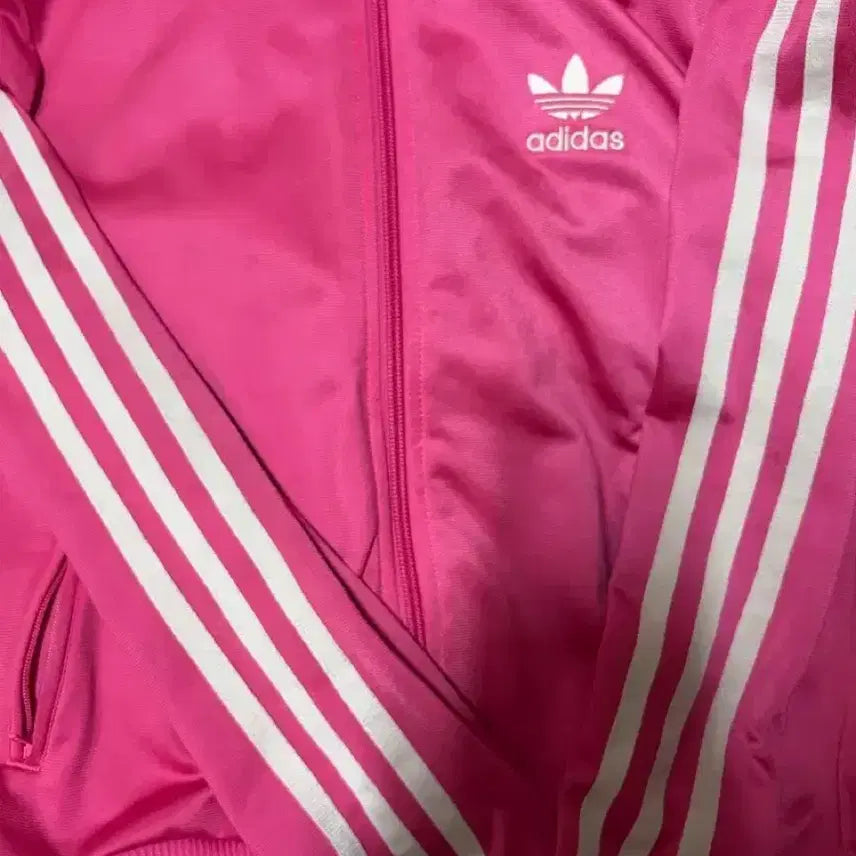 [BUNJANG] Adidas Firebird Pink Track Top / 아디다스져지 아디다스 파이어버 드 핑크 트랙탑 불꽃 왕불꽃져지 집업