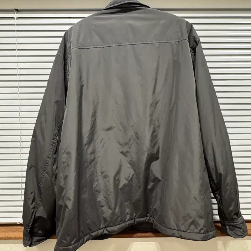 [BUNJANG] Espionage CPO Padded Blouson Charcoal L / 에스피오나지 CPO 패딩 블루종 차콜 L
