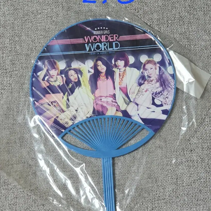 [BUNJANG] Wonder Girls 2012 Seoul Concert MD Fan / [미개봉] 원더걸스 2012년 서울 콘서트 MD 부채