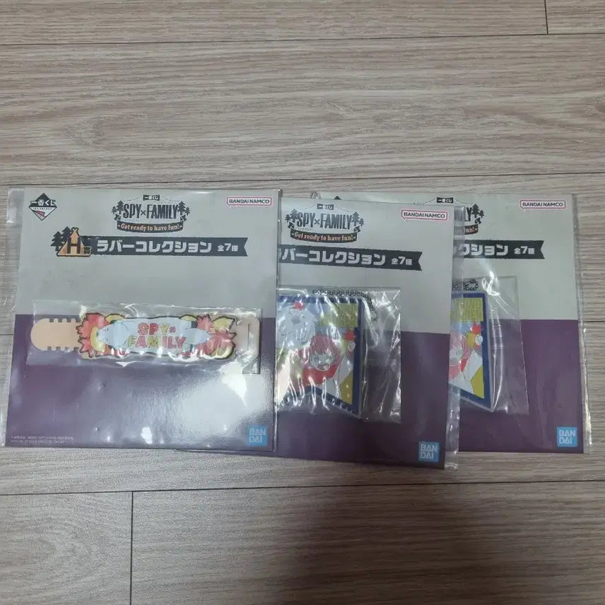 [BUNJANG] Spy x Family Rubber &amp; Acrylic Stand Set / 스파이 패밀리 굿즈 러버 컬렉션 아크릴 스탠드